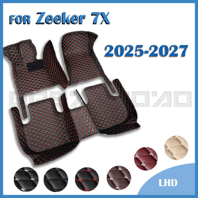 Compatível Com Zeeker 7X 2025-2027 Tapete De Piso De Carro Personalizado Capa De Carpete De Automóvel Acessórios Interno