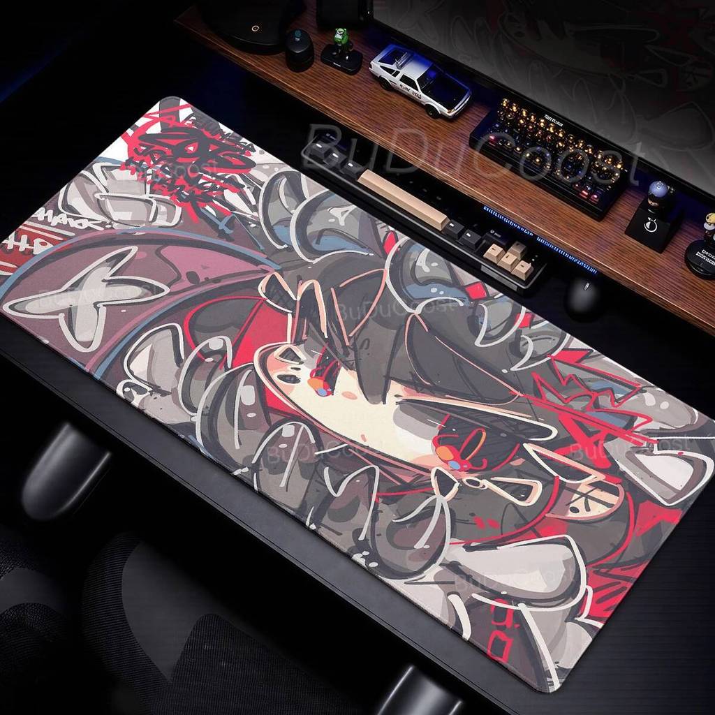 Zenless Zona Zero Ellen Joe Mouse Pad Acessórios De Escritório Gaming Computador Mousepad Anime ZZZ Teclado XXL Tapetes
