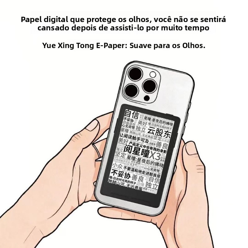 XTEINK X3 Leitor eletrônico , tela de tinta, papel eletrônico Ultra-portátil, leitura de papel eletrônico, — imagem 2 de 2