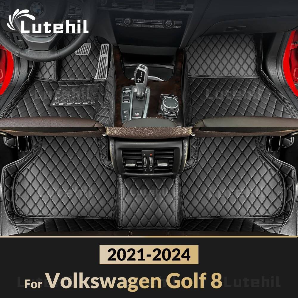 Tapetes De Carro Para VW Volkswagen Golf 2021 2022 2023 2024 Almofadas De Pé Personalizadas Capa De Tapete Acessórios In