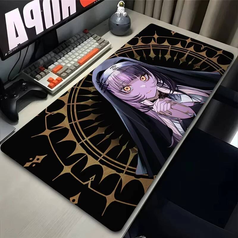 Mouse Pad Gamer Computador Notebook PC Shiori Romancela Mousepad Acessórios De Jogos Portátil Teclado Hololive Anime Men