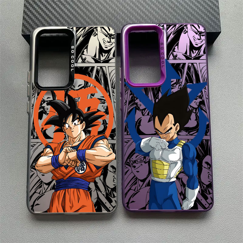 Dragon Ball Goku Vegeta Anime Capa De Telefone Para Samsung A57 A56 5G A37 A36 A27 A17 A07 A54 A55 A35 A34 A32 A52 A53 A