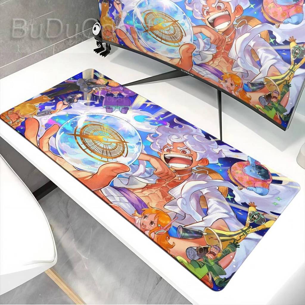 Legal Anime Manga Uma Peça Mouse Pad Luffy Mousepad Teclado De Computador Almofada Estendida Acessórios De Jogos XXL E-S