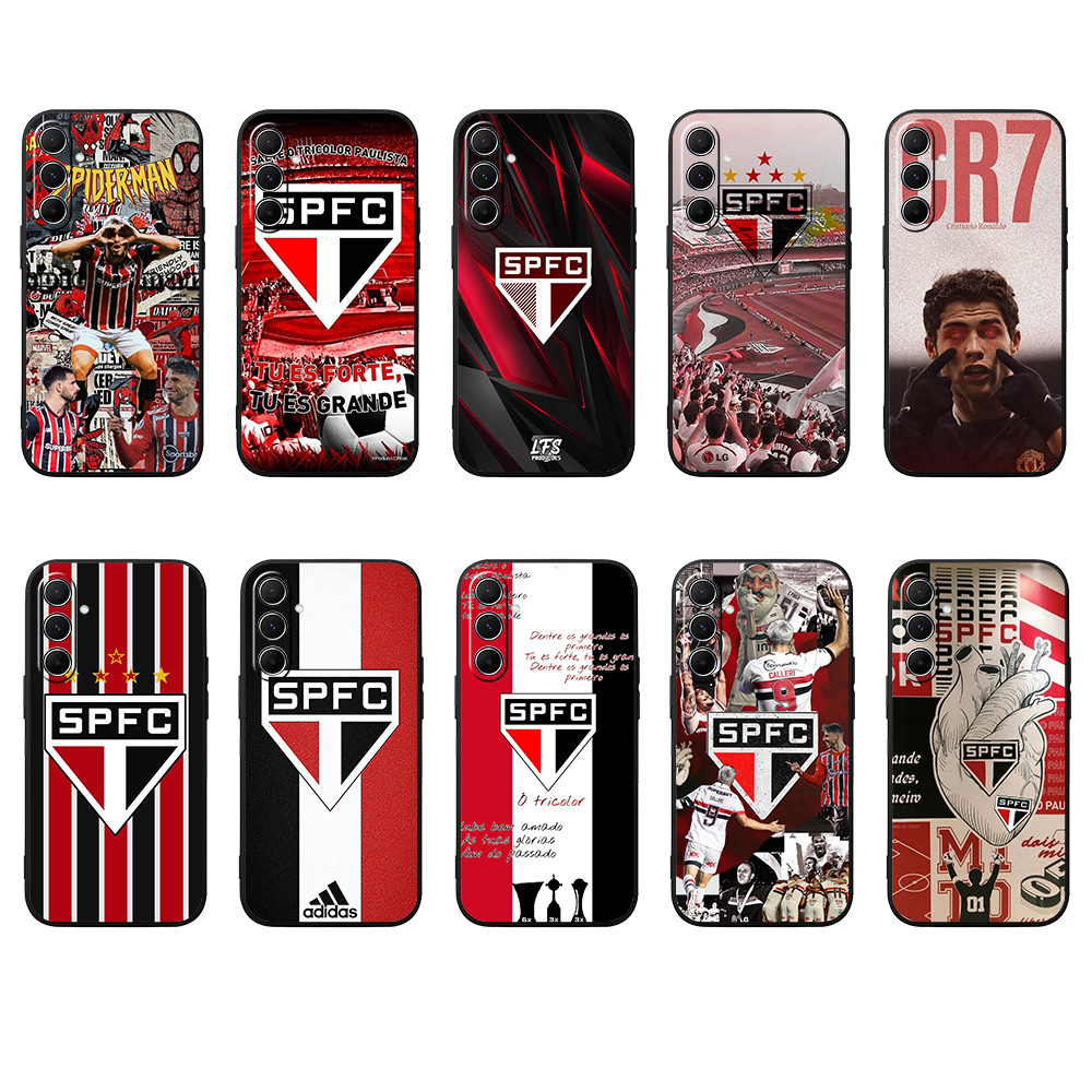 Capa De Telefone Transparente Macia Para Samsung Galaxy A04S A05S A06 A24 A25 A34 A54 A14 A15 A13 CV4 São Paulo Anti-Que