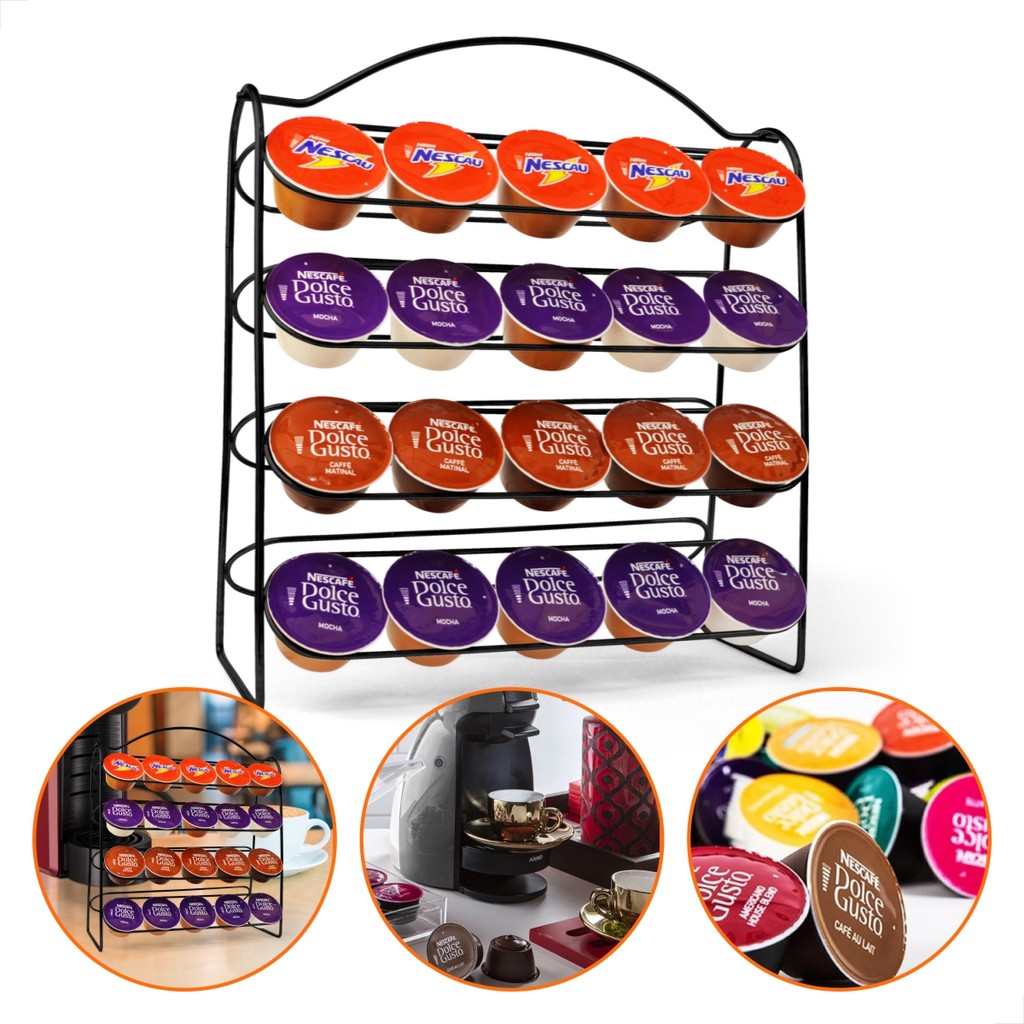 Suporte para Cápsulas de Café Dolce Gusto - Item Decorativo e Funcional para sua Cozinha