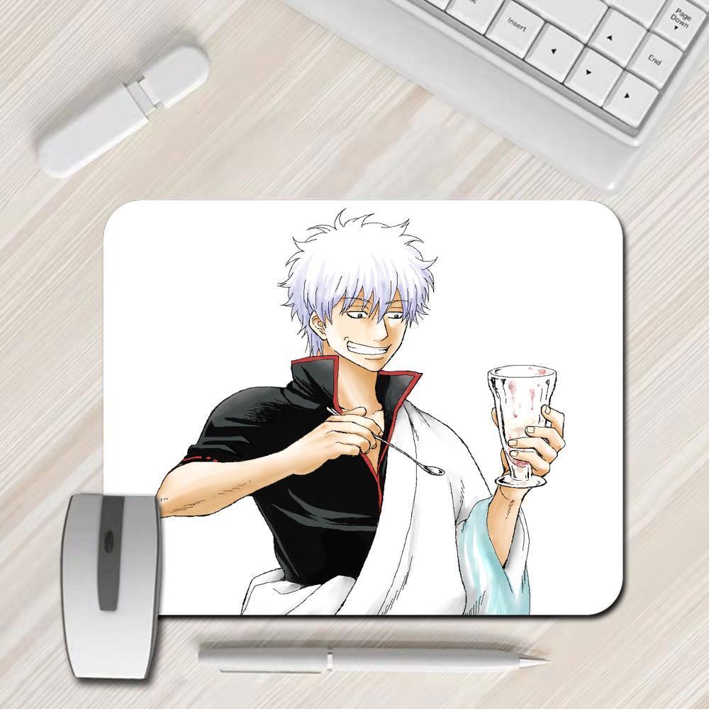 Gintama Mouse Pad Acessórios De Escritório Jogos Pequeno Mousepad Tapete De Mesa Gamer Anime Gadgets Computador Mause 45