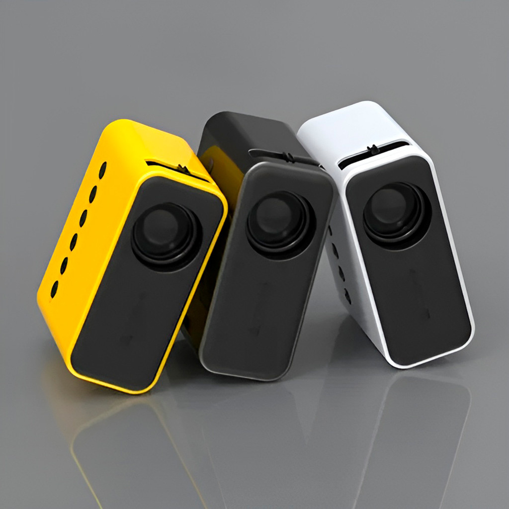 JS Mini Projetor Portátil Espelhamento  HD