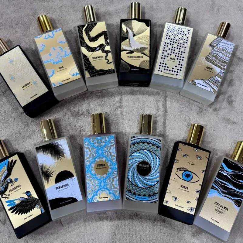 perfume Unissex 75ml memo Fragrância inverness Madrai inle Africano sicilian Couro irish marfa edp spray natural perfume