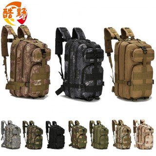 Mochila de estoque pronto Mochila camuflada para esportes ao ar livre Bolsa tática Mochila esportiva camuflada na selva 