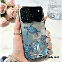 Capa Cherry bow Love alta moda presente para iPhone 11 12 13 14 15 16 17 Pro Max 14 Plus 15 Plus