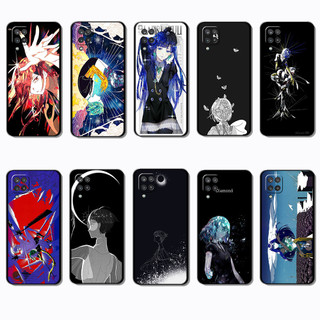 Capa De Telefone Preta Macia E Elegante Para Samsung Galaxy A12 A22 A42 Land of the Lustrous caseg