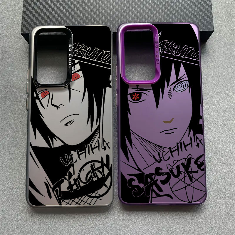 Naruto Itachi Sasuke Uchiha Anime Capa De Telefone Para Samsung A57 A56 5G A37 A36 A27 A17 A07 A54 A55 A35 A34 A32 A52 A