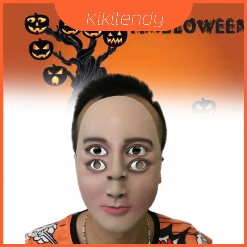 Máscara Facial De Látex Fantasma Para Fantasia De Brincalhão E Evento Usa Terror