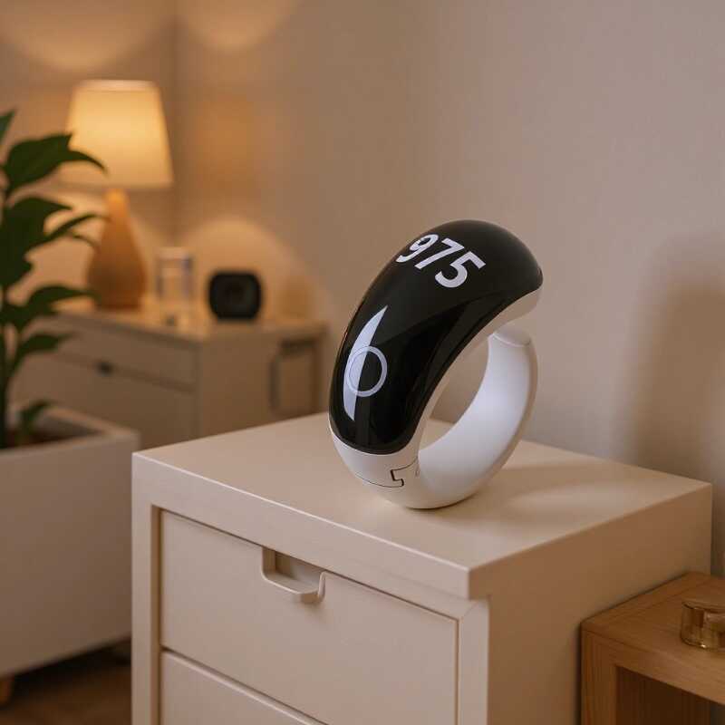 Sudeste Asiático Multifuncional Smart Counter Ring OLED Tela Grande Contador Eletrônico Anel Inteligente