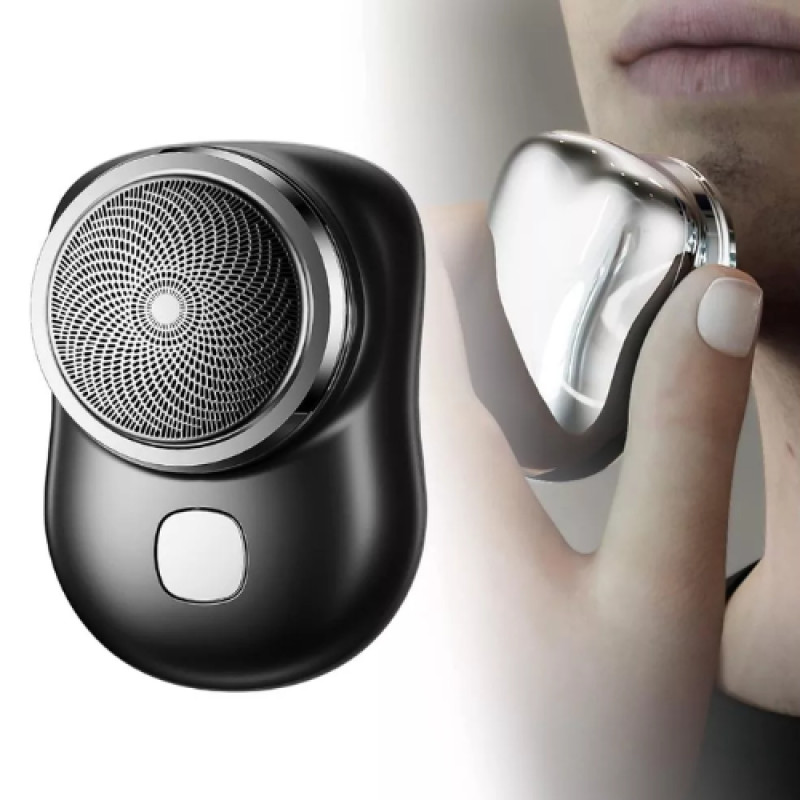 Mini Barbeador Eletrico Para Homens Portatil