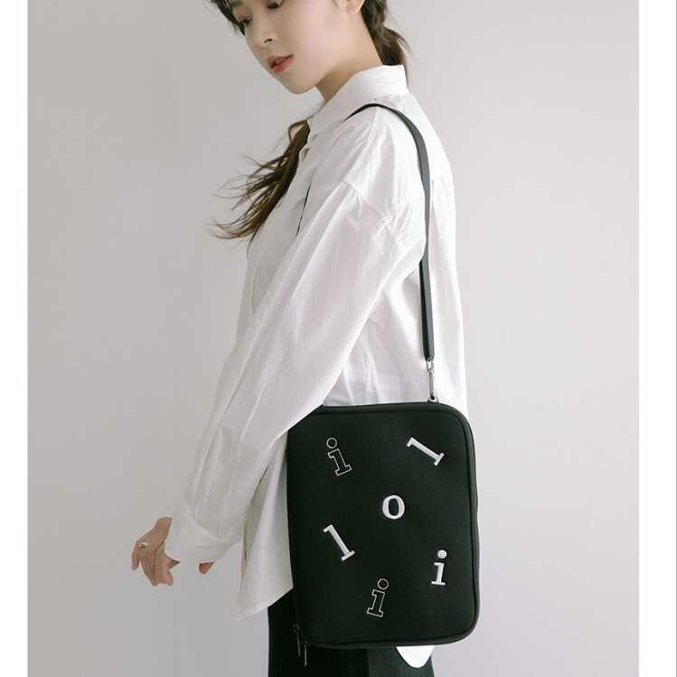 Bolsa de armazenamento Ipadpro 37cm 11.5 pode conter teclado 43cm 13.3 forro de computador Bolsa reduz carga portátil