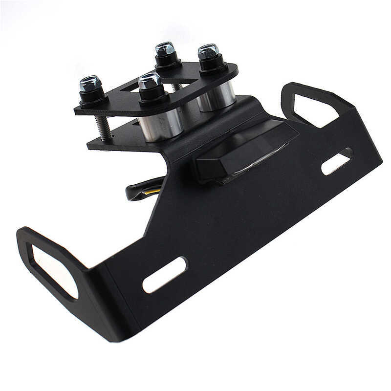 Adequado para Kawasaki Z800 ZR800 13-17 anos modificado quadro da placa de licença traseira quadro da placa de licença t