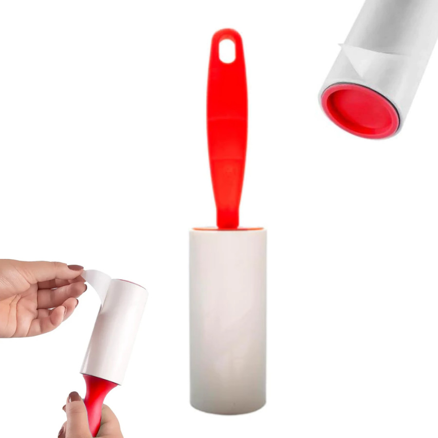Kit Rolo Adesivo para Pelos com 2 Refis Oba Sanremo Removedor de Pelos
