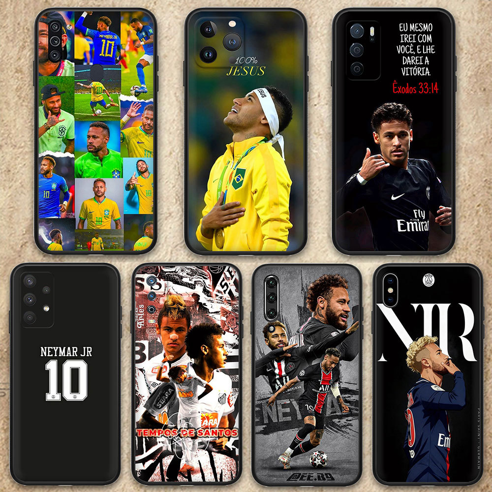 Capa Macia Para Celular Motorola Moto G05 G15 Power G35 G86 E15 Y9F7 Neymar Jr