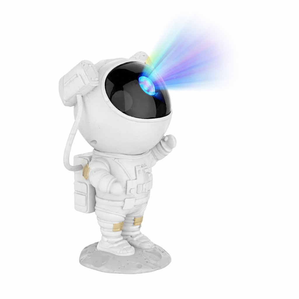 Luminária Astronauta Projetor Galáxia LED RGBW - Com Controle Remoto!!!