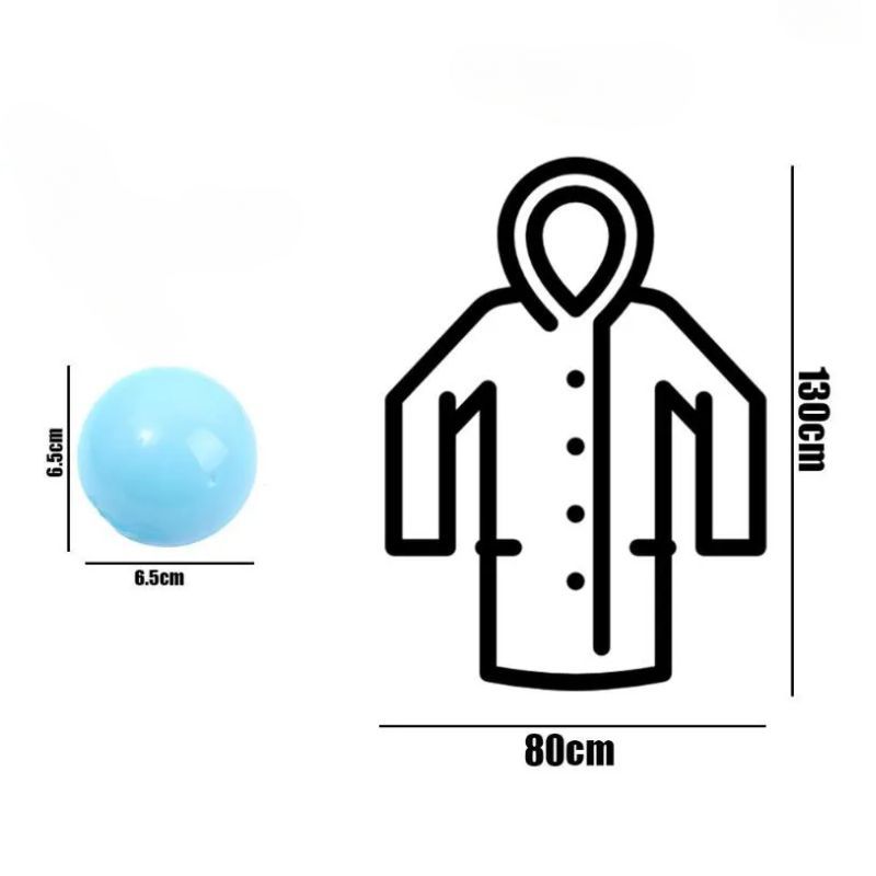 Capa de Chuva Compacta com Case e Alça Prática