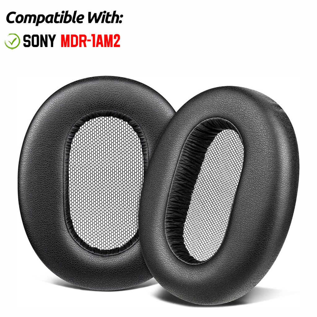 Para Sony MDR-1AM2 Fone De Ouvido Almofadas Almofada Esponja Earmuffs Capa Substituição