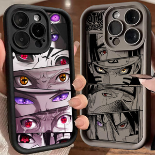 Anime Japonês Naruto Olhos Caso De Telefone Para iphone 17 16 15 14 13 12 17Air 16E Pro Max Plus Embalagem Macia À Prova em Oferta na Shopee