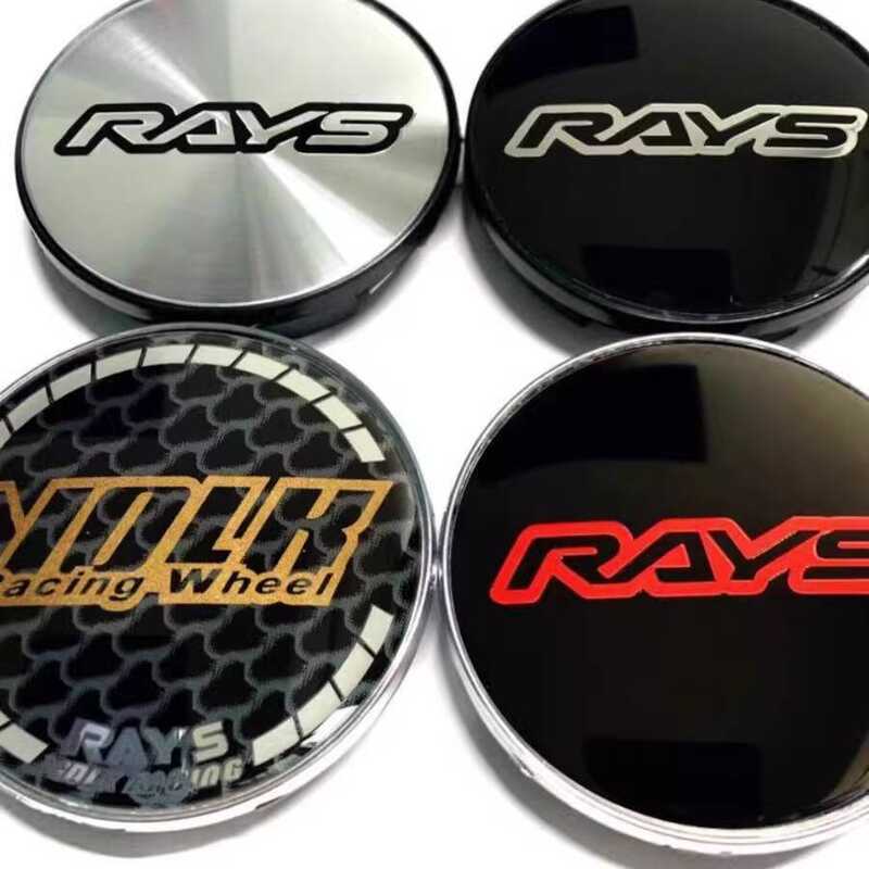 4 pçs 68mm diâmetro externo raios modificado Hub capa diâmetro interno 62mm/64mm capa do eixo do carro Anti-poeira