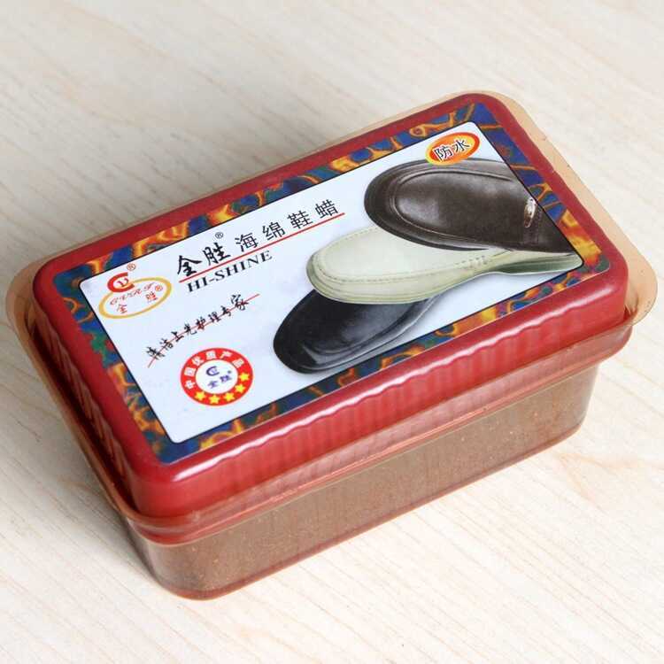 Esponja de sapato de couro cera sapato polonês alternativa para sapato polonês incolor transparente fácil de usar preto 