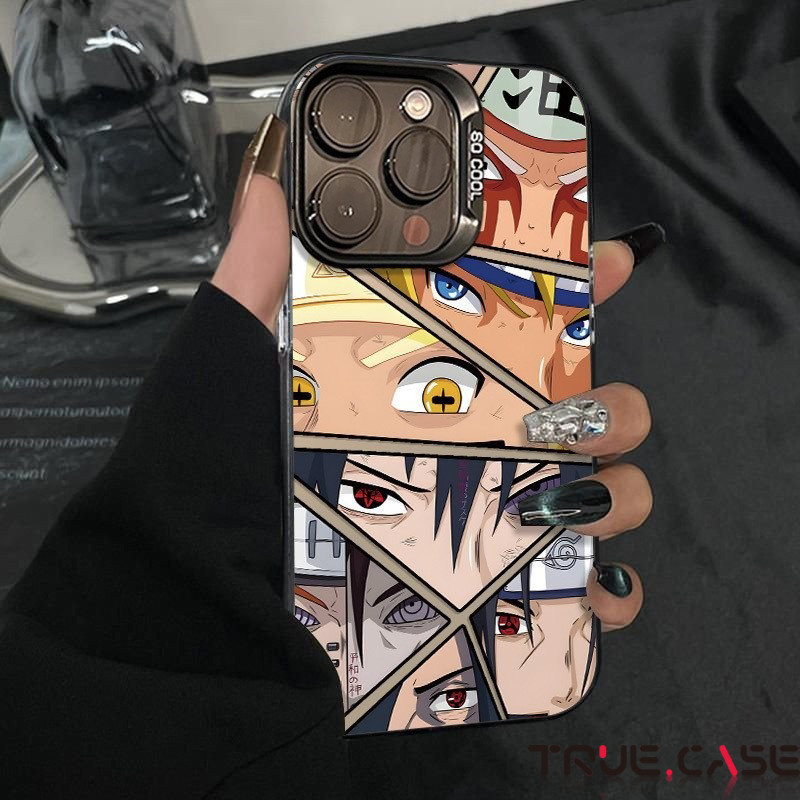 Capa de telefone da coleção Trendy Naruto Partner compatível com iPhone 11 12 13 14 15 16 pro max 7 8 plus