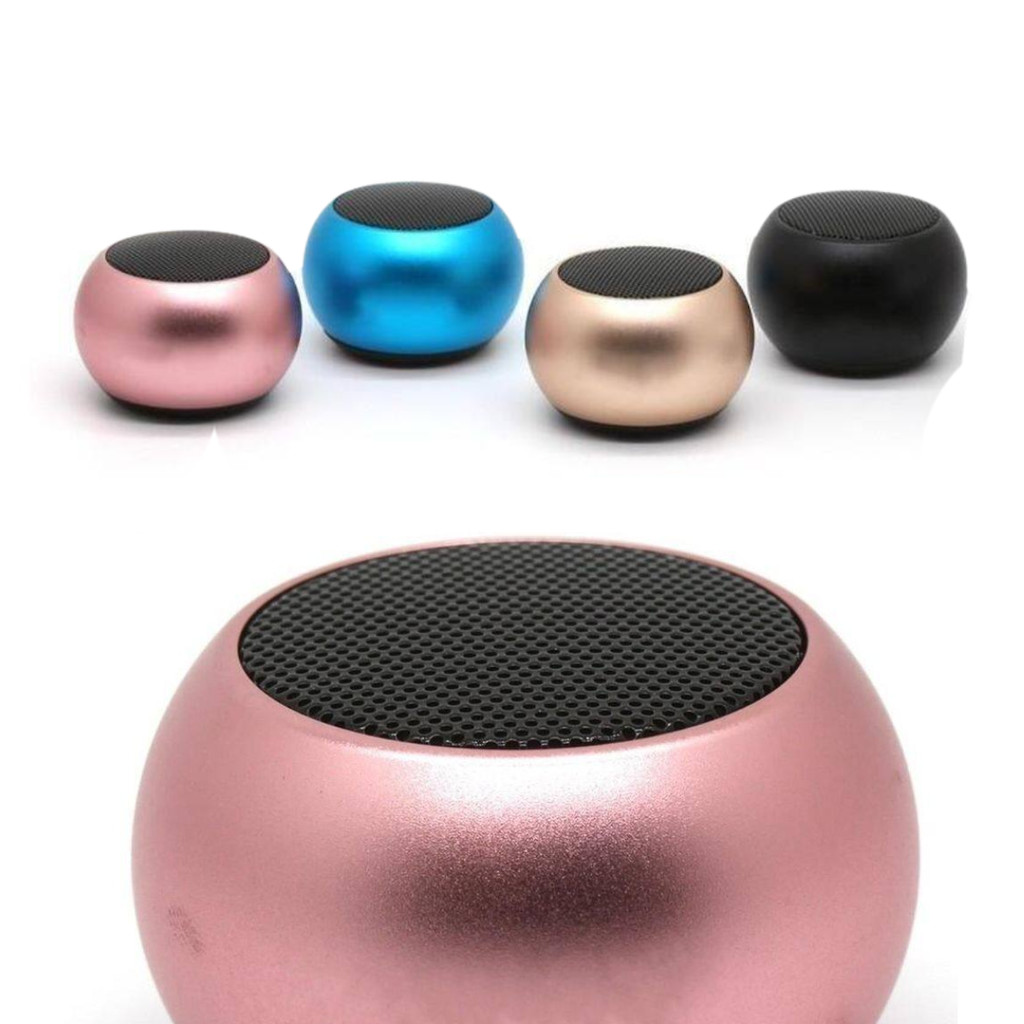 Mini Caixa de Som Speaker Wireless 3W BRILHANTE AL-3031 (***COR DOURADO - ESGOTADO)