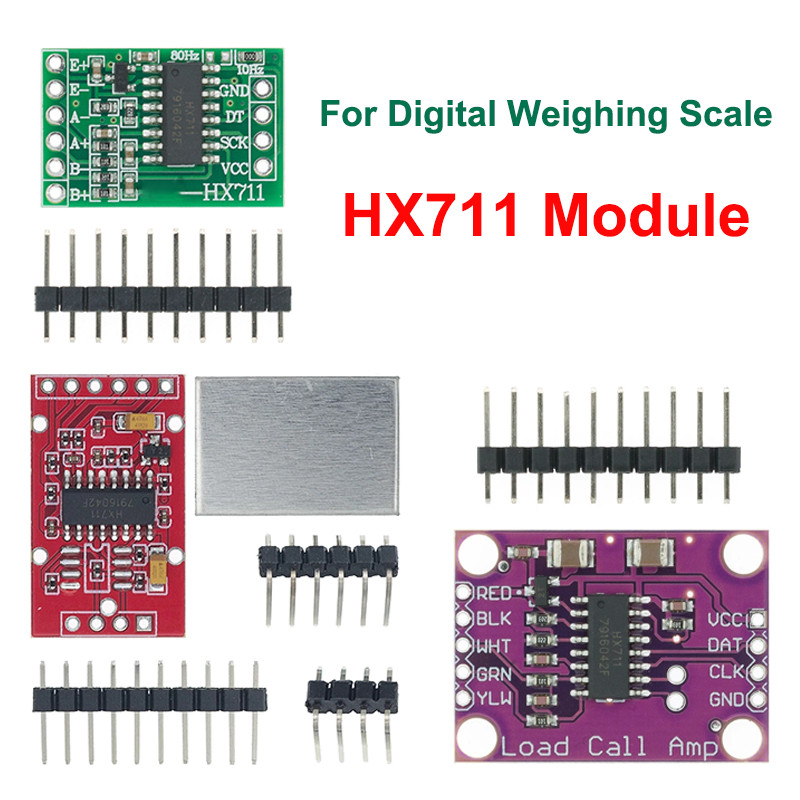 HX711 Sensor De Pesagem Adaptador De Conversão A/D De 24 Bits Sensores De Peso Da Placa Amplificadora De Célula De Carga