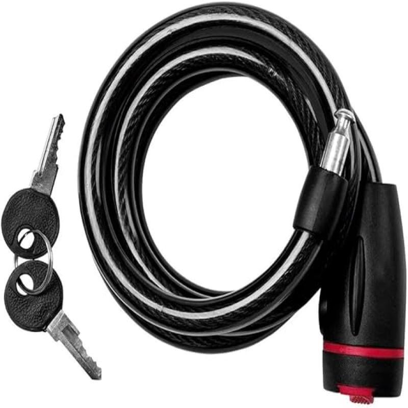 Cadeado de Segurança para Bicicleta, Cabo de Aço