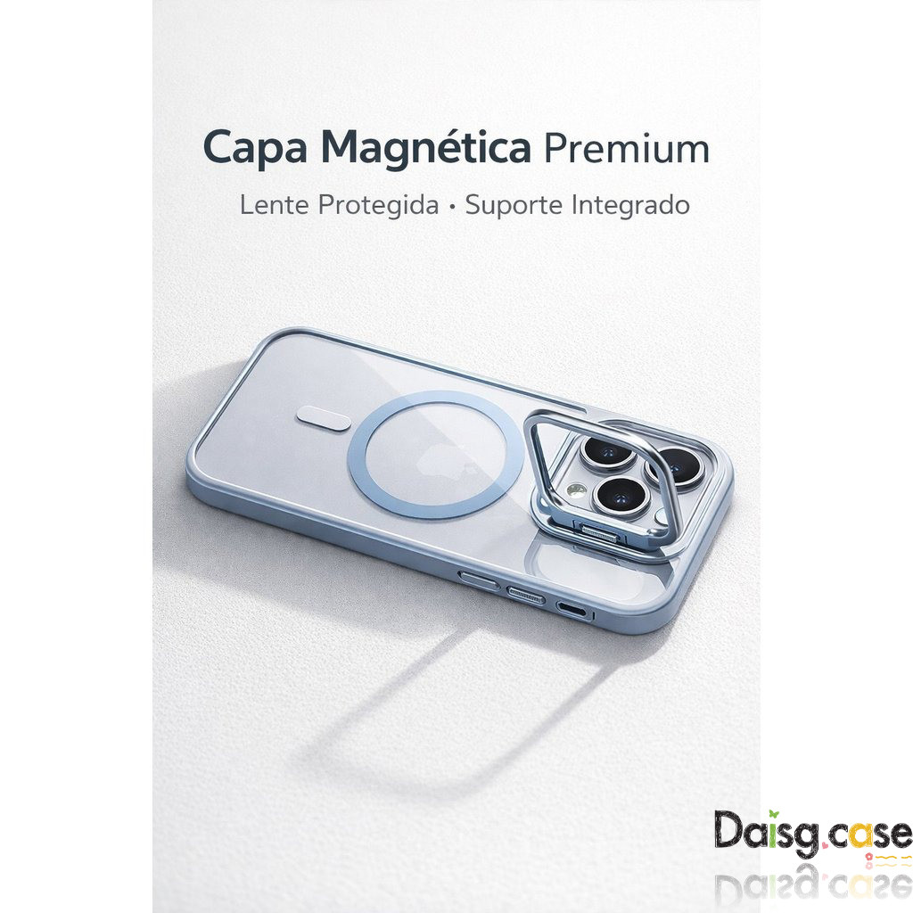 Capinha capa case magsafe para iphone 11 12 13 14 15 16 7/8plus promax