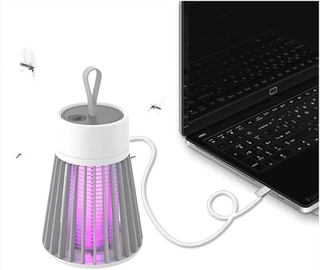 Lâmpada Elétrica Mata-Mosquitos Sem Radiação Com Luz UV Usb Recarregável Armadilha Para Insetos