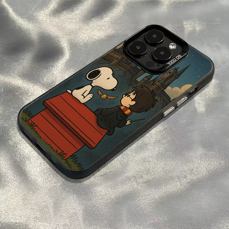 snoopy E Harry Potter TPU anti-impacto Capinha Capa Para Samsung A16 A54 A15 A34 A23 A05 A55 A35 S24 S25