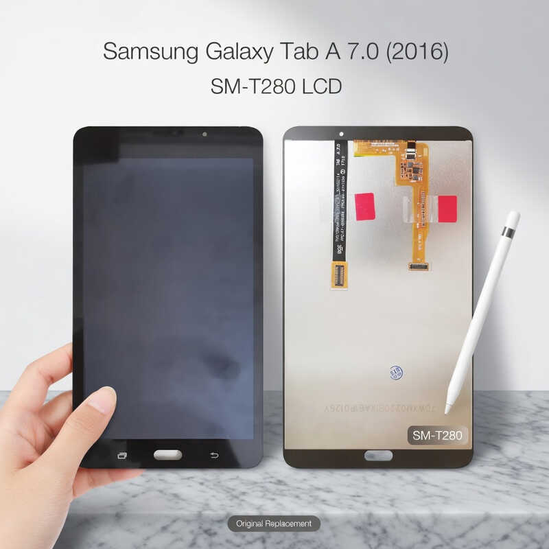 Tela Frontal Touch LCD Display Touch Para Glx Tab A 2016 T285 SM-t285 7.0 versão 3G/LTE