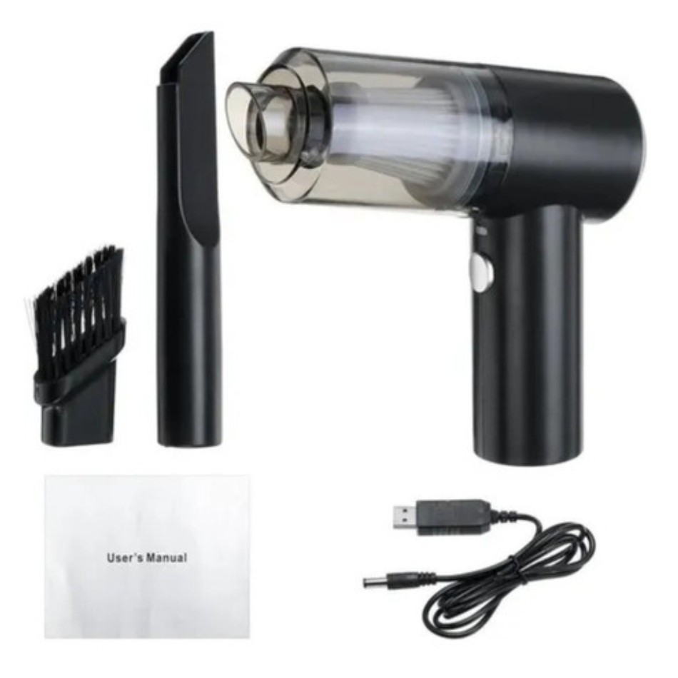Mini Aspirador Portátil Recarregável Bivolt Super Potente