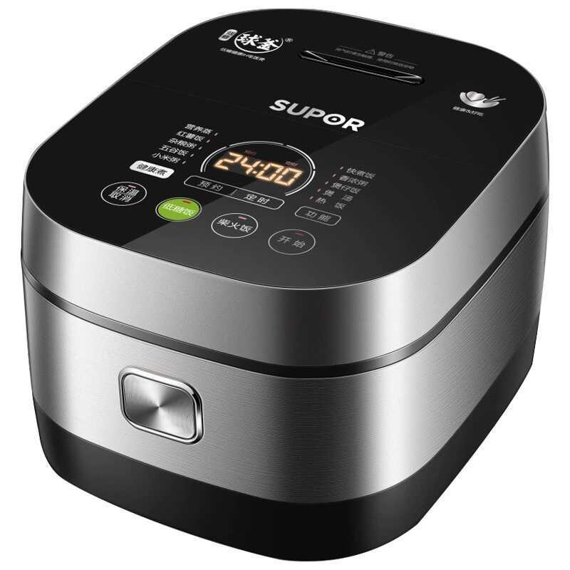 Supor panela de arroz doméstica separação de sopa de arroz dreno de arroz 4L litro chaleira de bola panela de arroz inte