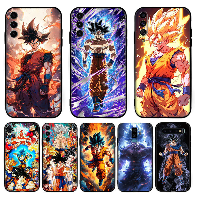 Para Samsung A07 A17 A56 A36 A26 S25 Fe Edge Plus Ultra Dragon Ball Goku Legal Dos Desenhos Animados anime TPU silicone