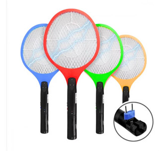 Raquete Elétrica Mata Mosquito Dengue Insetos Recarregável em Oferta na Shopee