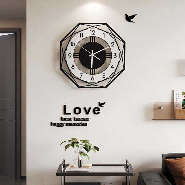 2025 relógio criativo relógio de parede sala estar casa simples relógio quartzo luz atmosférica luxo moda relógio restau