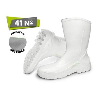 Bota Pvc Branca ALLWORK