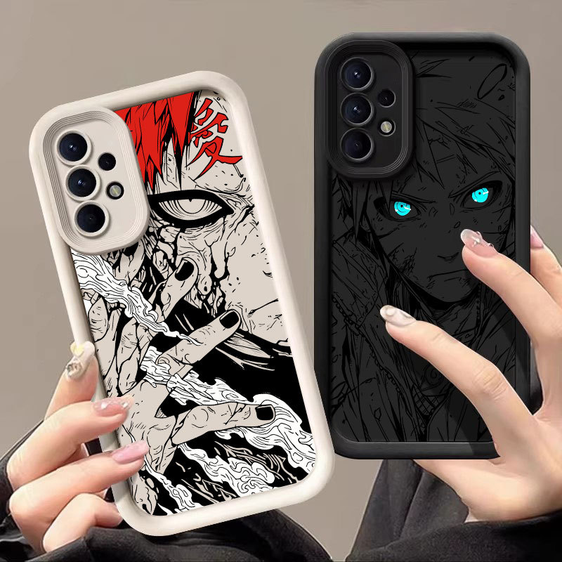 Naruto Gaara Manga Anime Capa Para Samsung A57 A56 A55 A37 A36 A35 A53 A54 5G A73 A34 A07 Macia A25 A22 A23 A14 A15 A16 