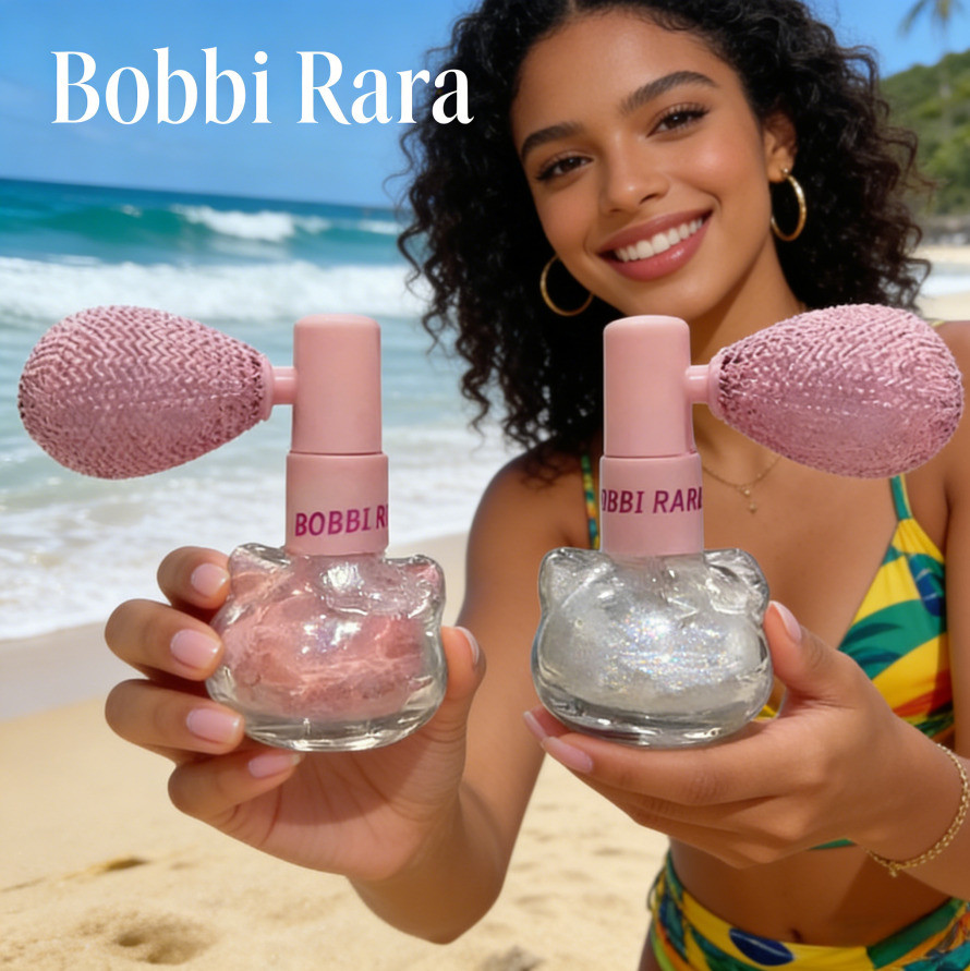 Iluminador em Pó Spray Bobbi Rara Hello Kitty BRB-025-1 - GF-B1070 Lip Balm em Oferta na Shopee