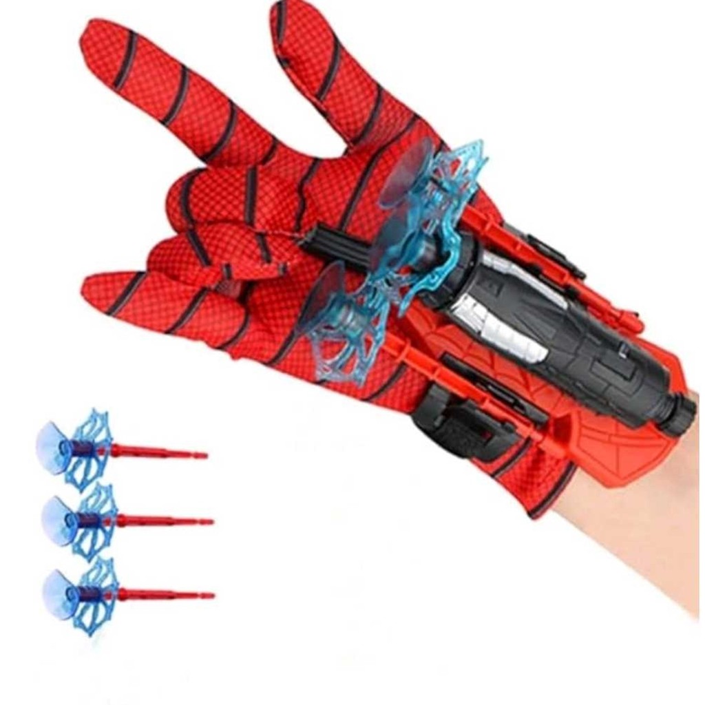 Luva Brinquedo Lança Teia Homem-Aranha