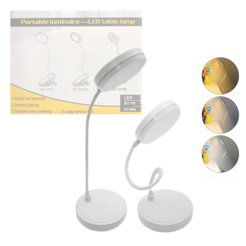 Luminária De Mesa Recarregáveis Led Com Proteção Os Olhos Usb Iluminaria Abajur Lâmpada De Mesa Para