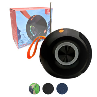 Caixa de Som Portátil Bluetooth 8W com Antena e Alça Kapbom KA-8299 em Oferta na Shopee
