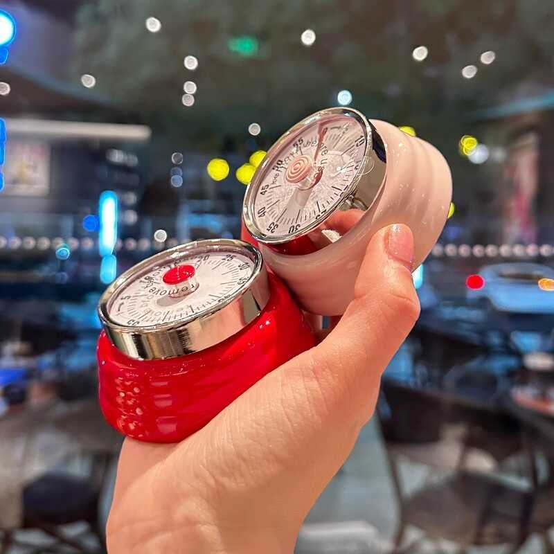 Temporizador de cozinha dedicado, gerenciamento de tempo visível, temporizador mecânico, despertador, lembrete de contag