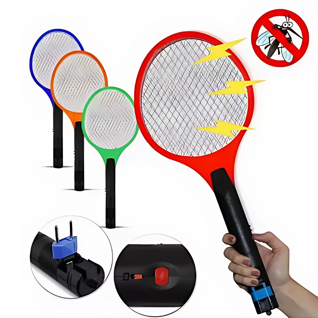 Raquete Elétrica Recarregável Mata 